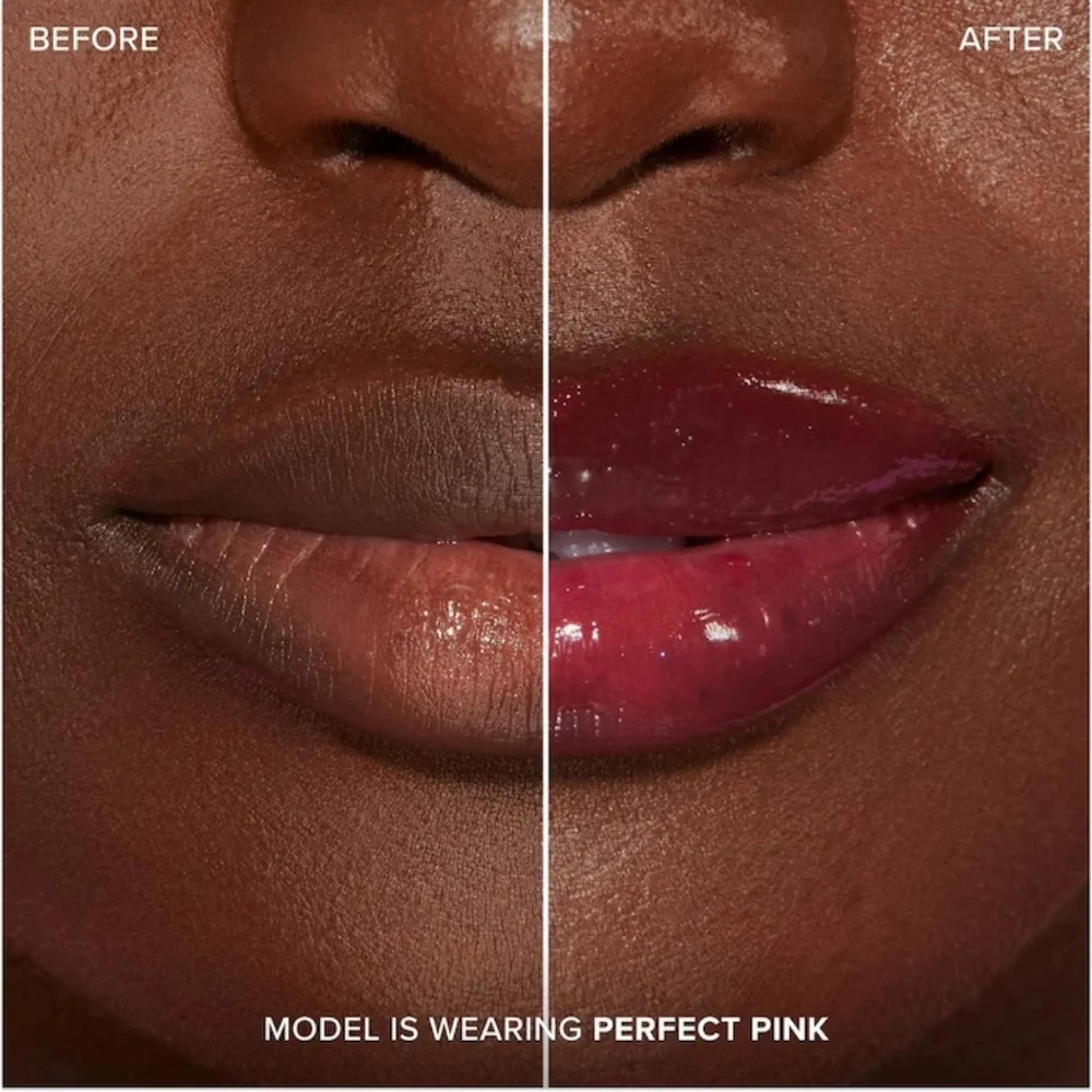 Perfect Pink Too Faced Lip Injection Extreme Plumping Clicks Lip Gloss Brand New